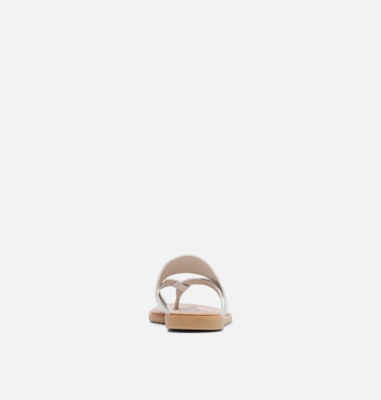 Sandalias Sorel Mujer - Ella™ Flip Flat Blancas - 84712-UKAY